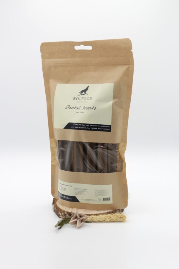 sticks dentaires pour chien wolfood