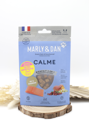 friandises pour chat apaisantes anti stress Marly & Dan saumon