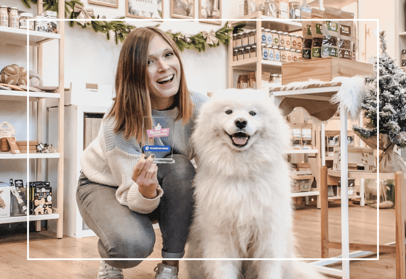 label qualité commerce CCI Grand Lille Comptoir des Coussinets animalerie Lille