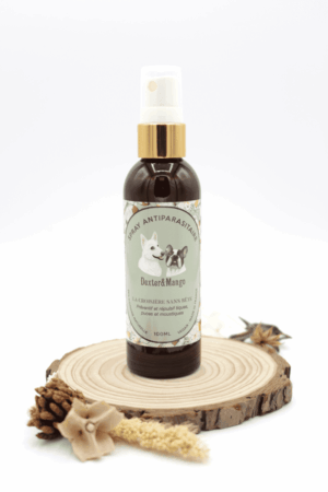 anti puces tiques moustiques naturel pour chien spray
