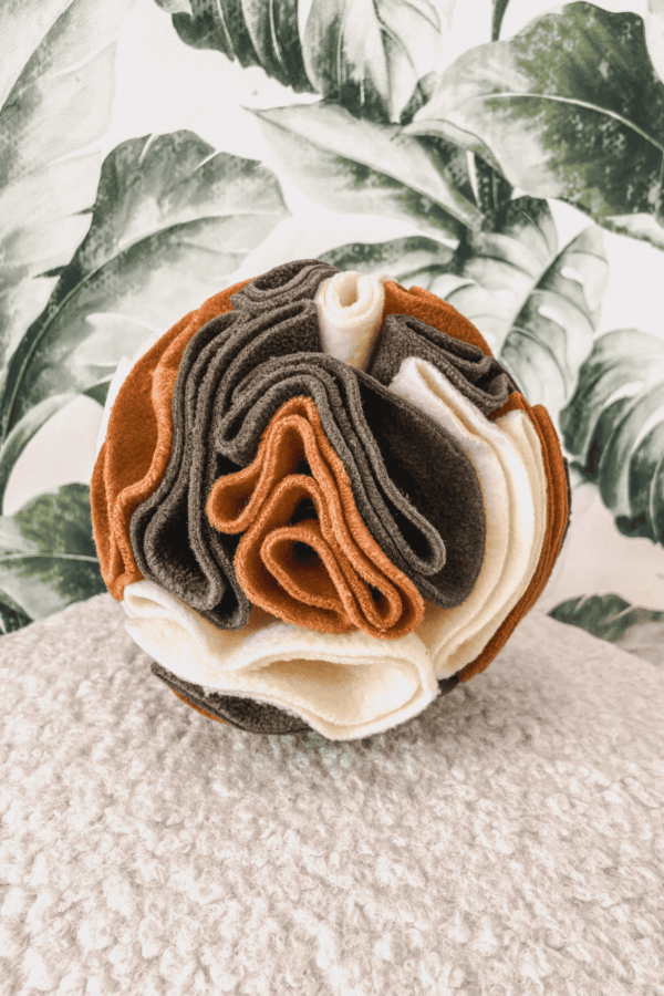 balle de fouille jouet occupation pour chien chat cannelle olive